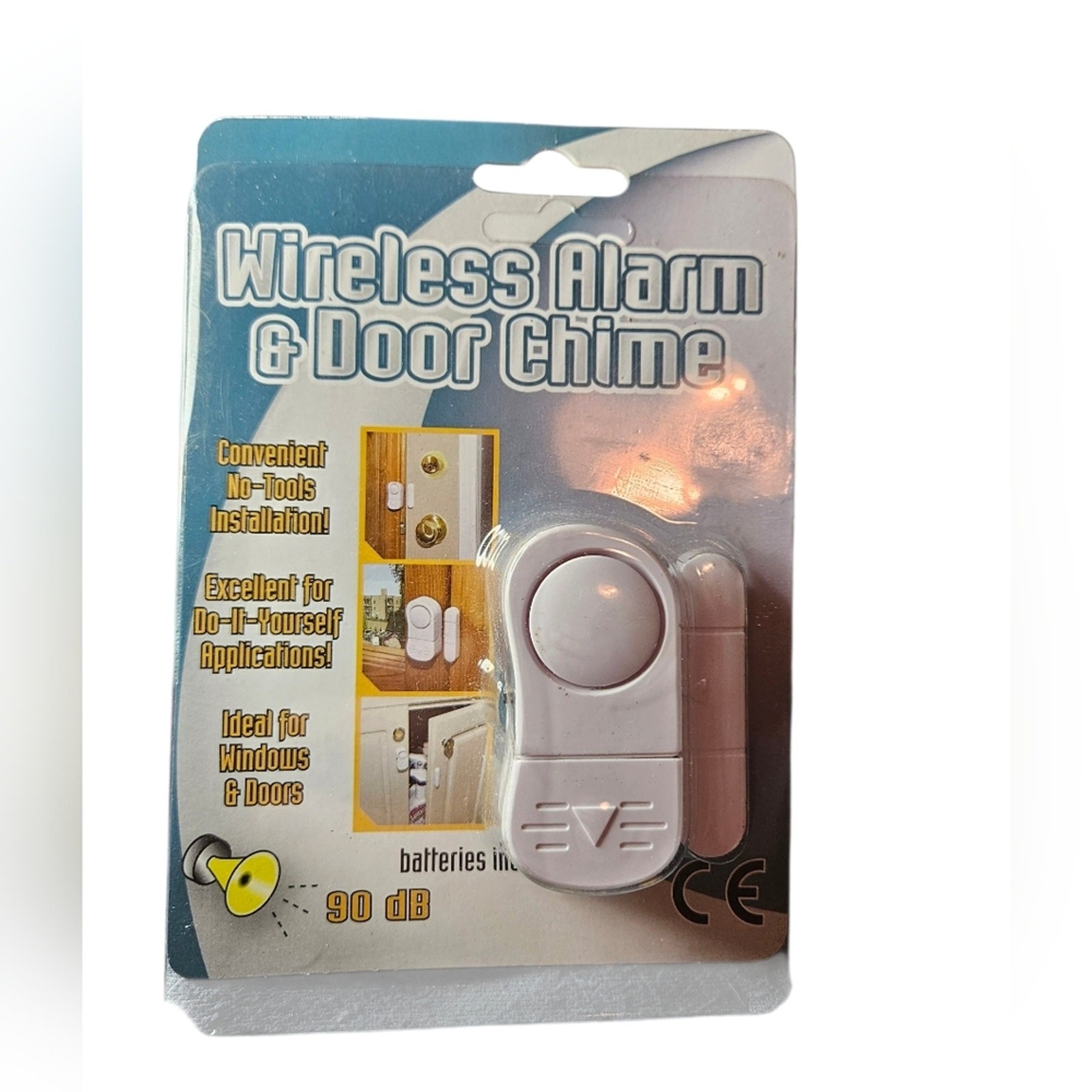 NWOT – Wireless Alarm & Chime, White, By Hampton Direct