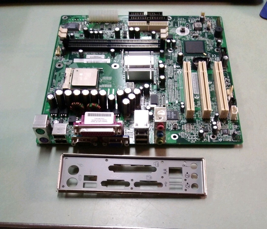 HP motherboard MICRO TOWER SP 335186-001 333542-001 REV 0D CPU SL6PF
