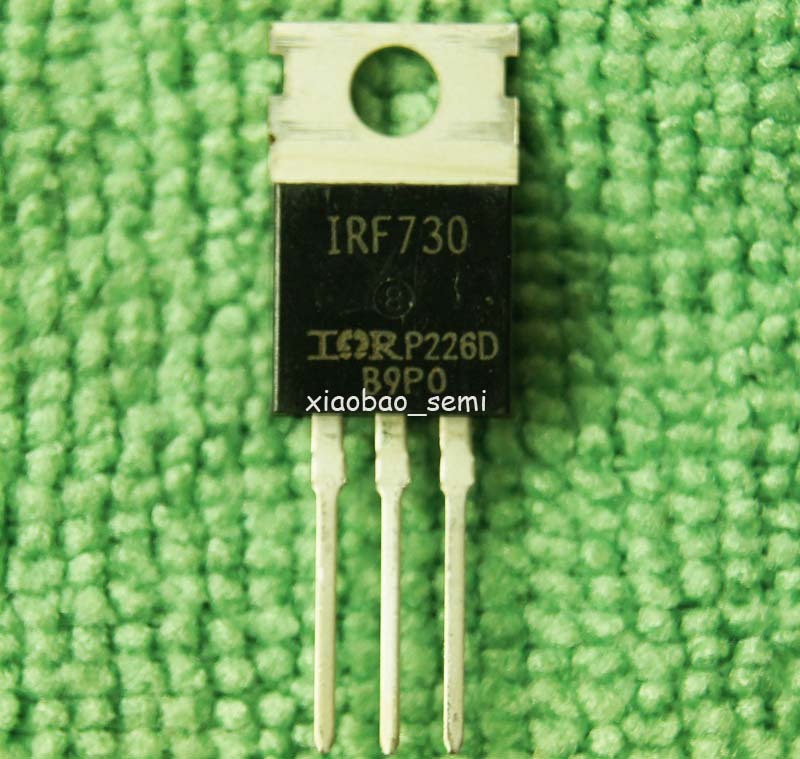10pcs New IRF730 Power MOSFET N-Channel IR TO-220