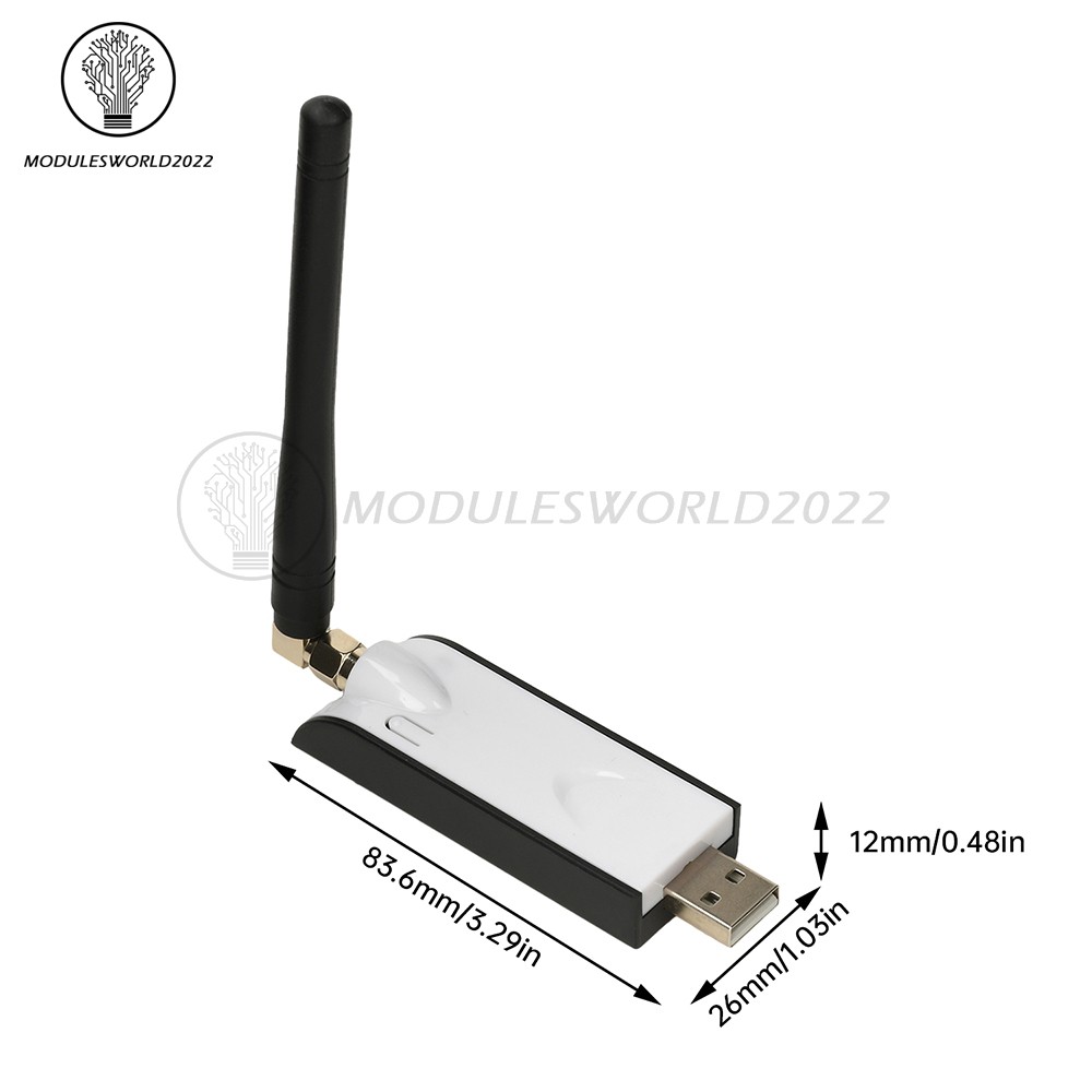 433Mhz CC1101 USB Wireless RF Transceiver Module 10mW USB UART MAX232 RS232 NEW