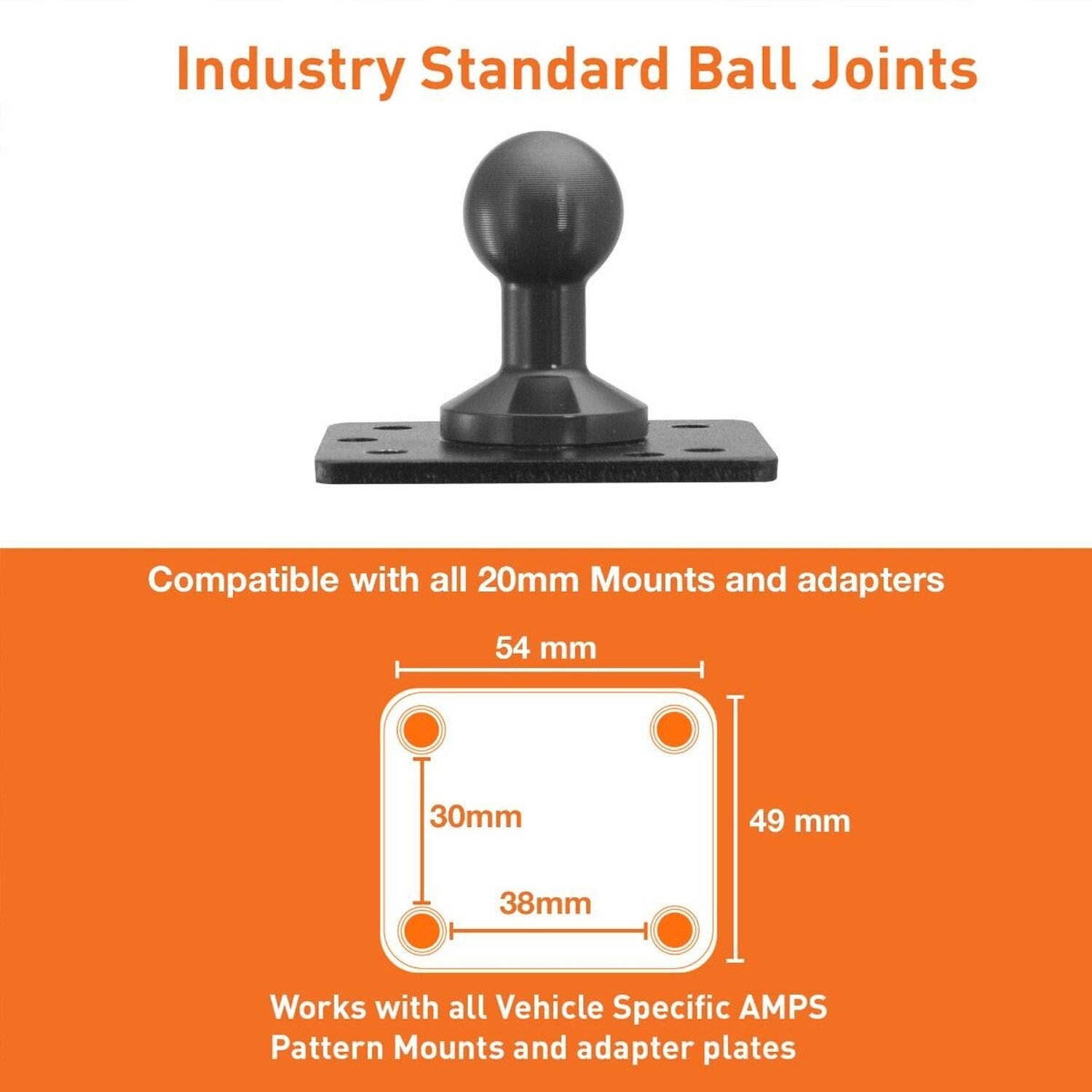 iBolt TabDock FixedPro 360 -Heavy Duty Metal 8″ Multi-Angle Drill Base Mount …