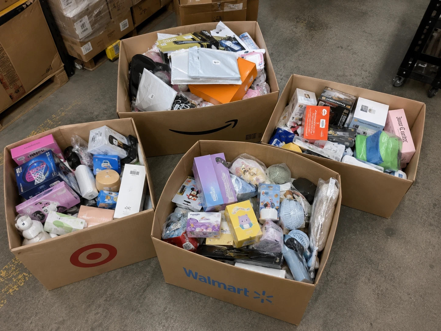 Walmart Mixed Merchandise Surprise Box with Assorted Finds
