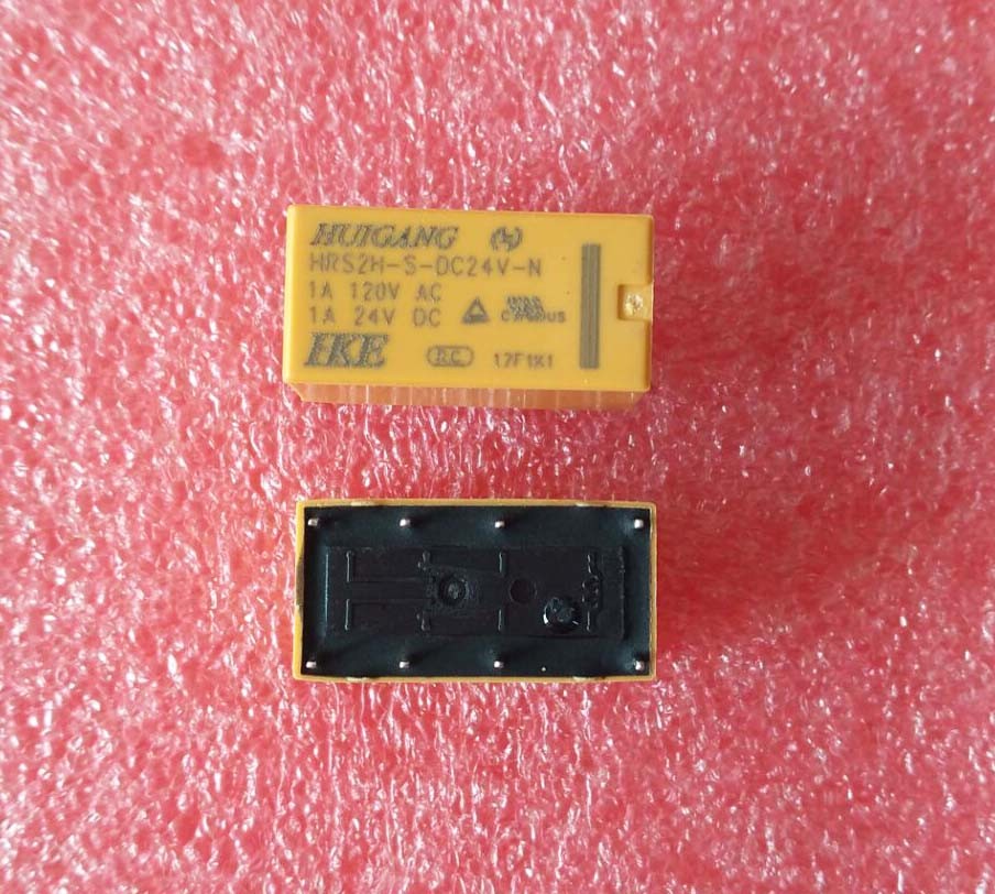 10PCS HRS2H-S-DC24V-N HRS2H-S-DC24V 24VDC ORIGINAL Relay 8pins