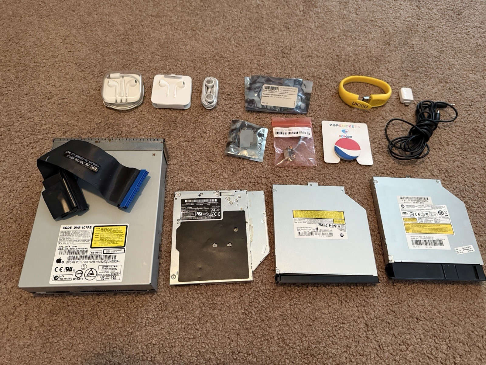 Assorted Electronics/Cables/Components Lot ***READ DESCRIPTION*** LOCAL PICKUP