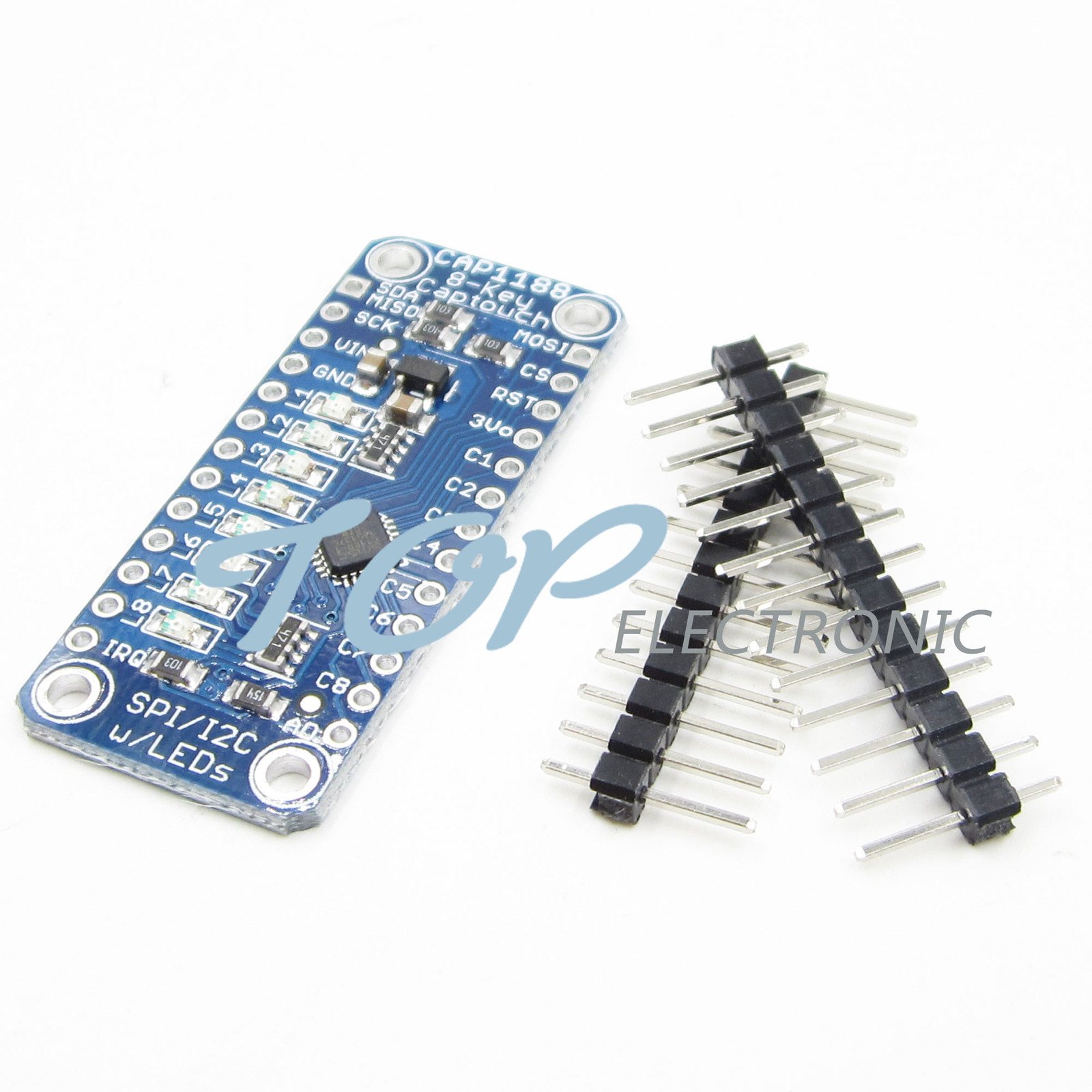 CAP1188 8 Key Capacitive Touch Sensor Module SPI I2C Captouch LED For Arduino