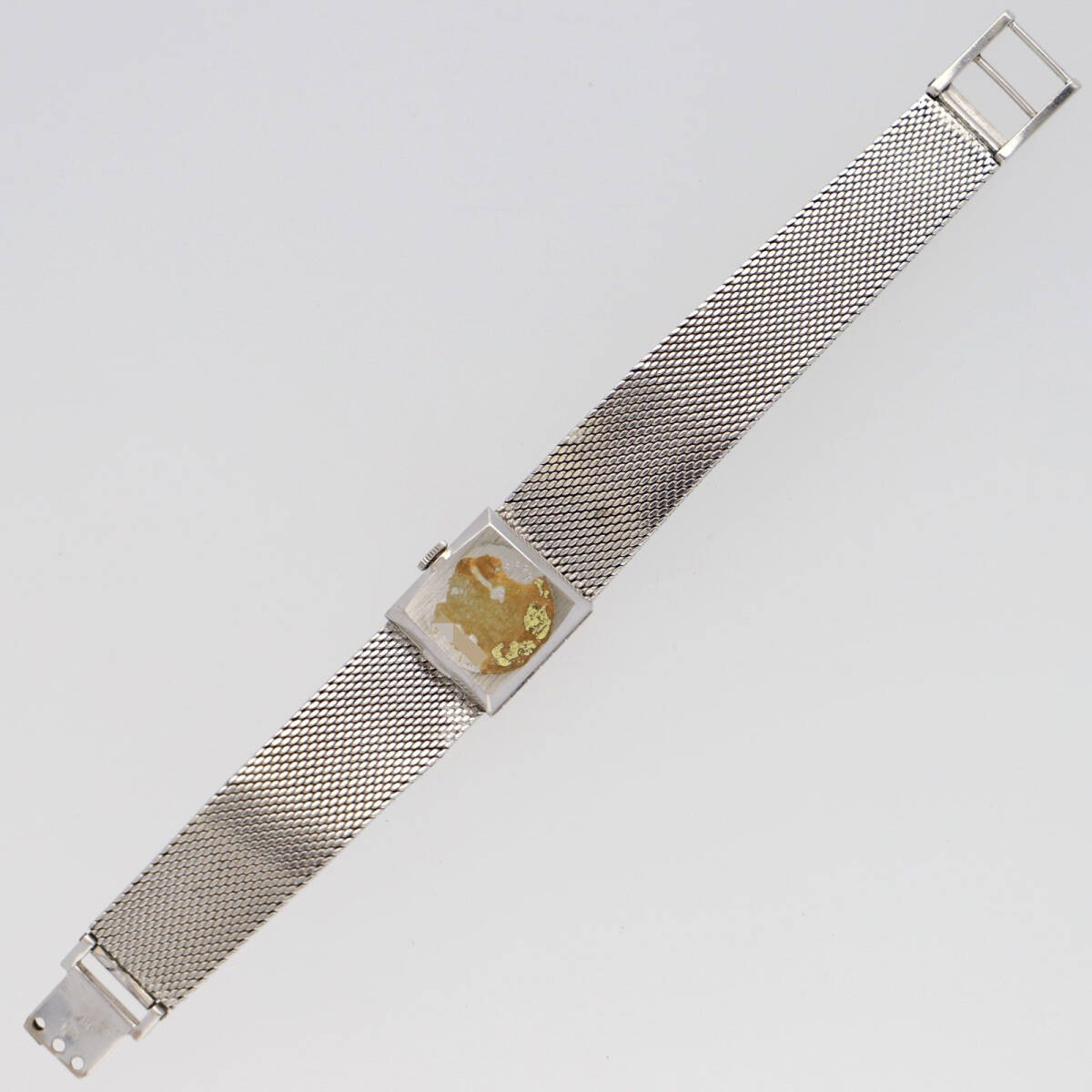 ROLEX Watch Precision Silver Dial WG/SS Manual Winding Stainless Steel Women’s