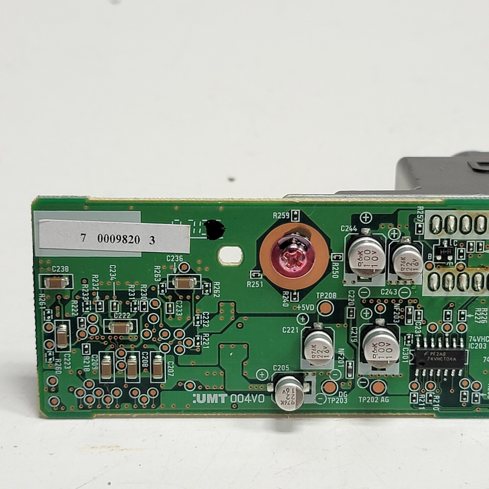 OEM Sharp TGII-CCD X1634DS board