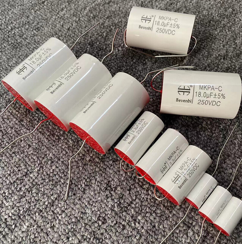 250V 400V 0.1~100uF Axial MKP Audio metallized polypropylene capacitor Crossover