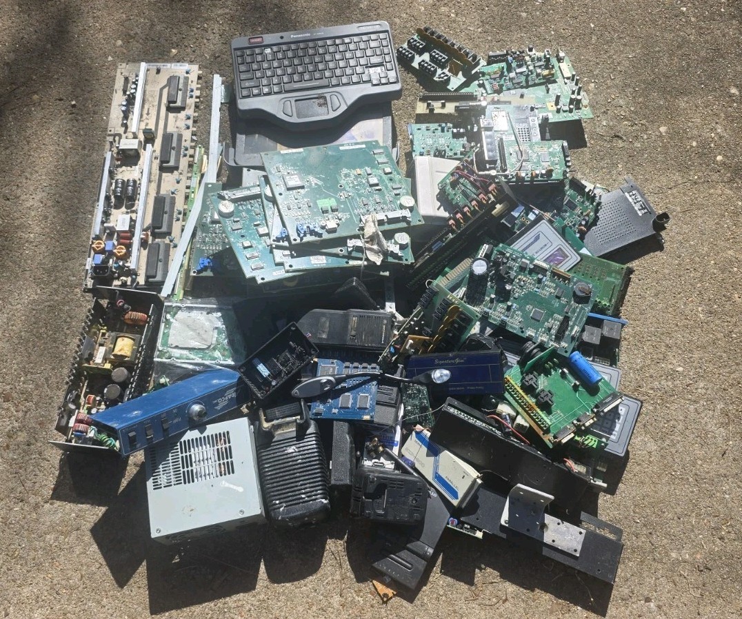 Lot 55lbs+ Scrap Gold Copper Metal Electronics Motherboards PCB Computer Parts01
