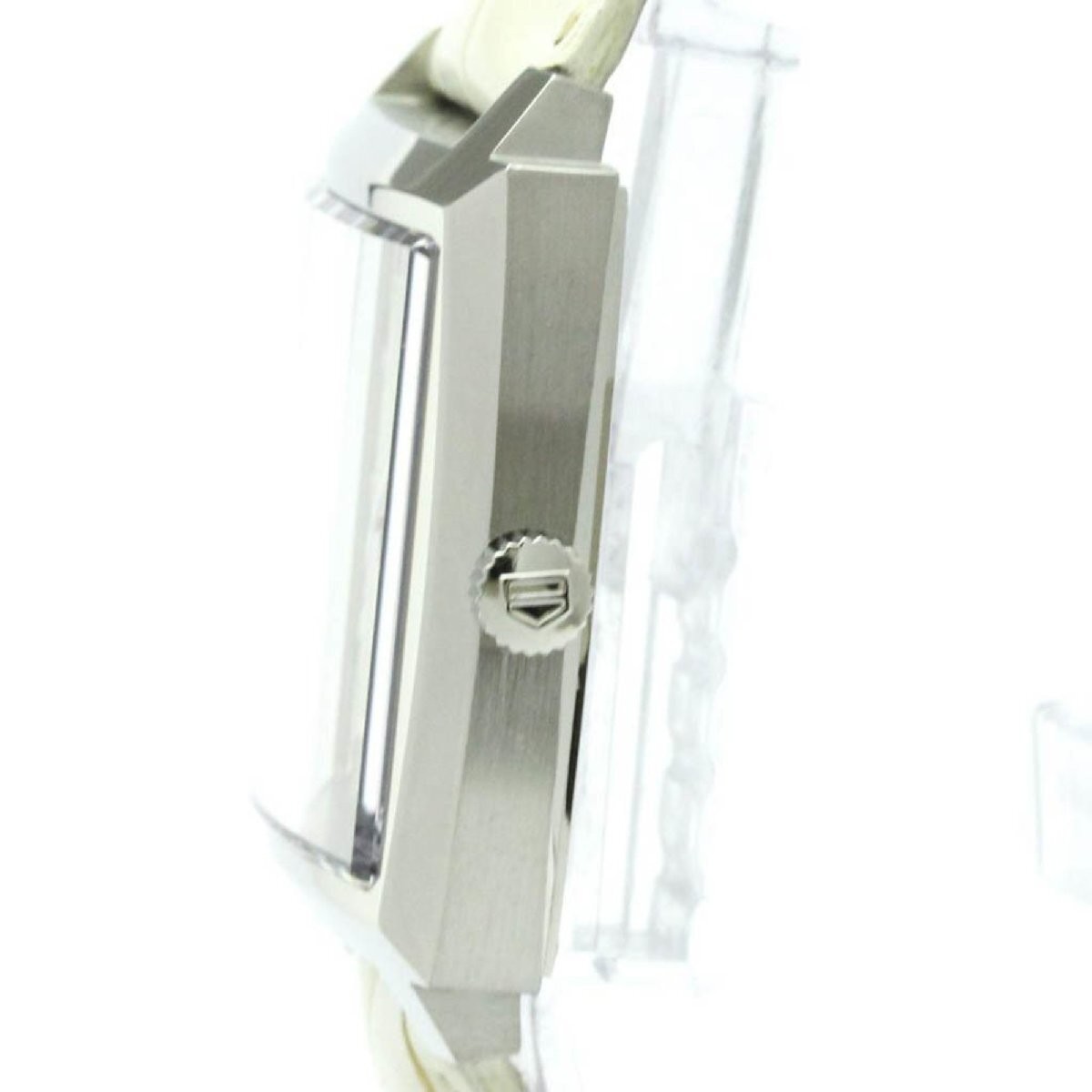 TAG HEUER Monaco Lady Diamond Shell Dial Stainless Steel Leather Quartz Square