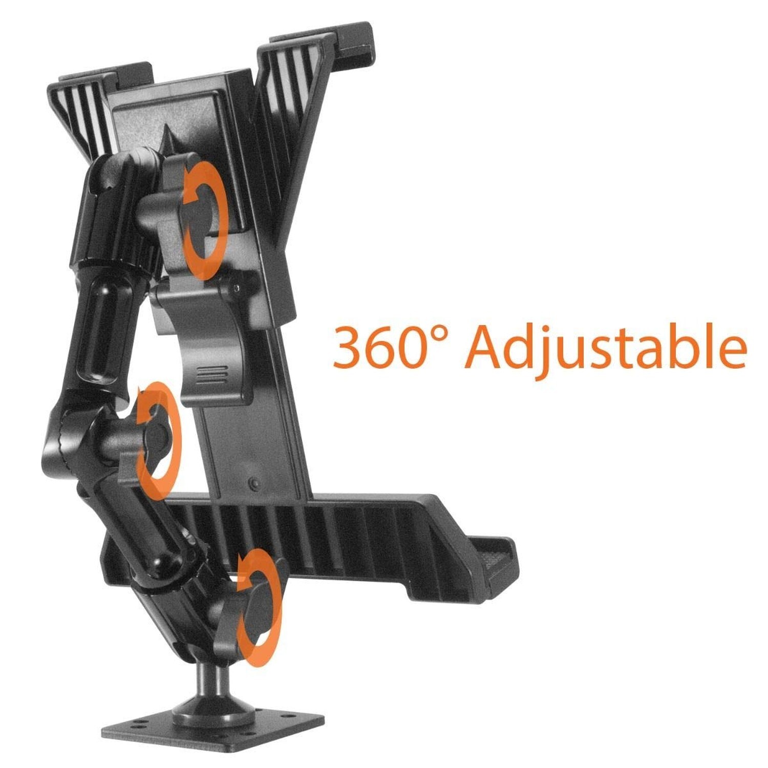 iBolt TabDock FixedPro 360 -Heavy Duty Metal 8″ Multi-Angle Drill Base Mount …