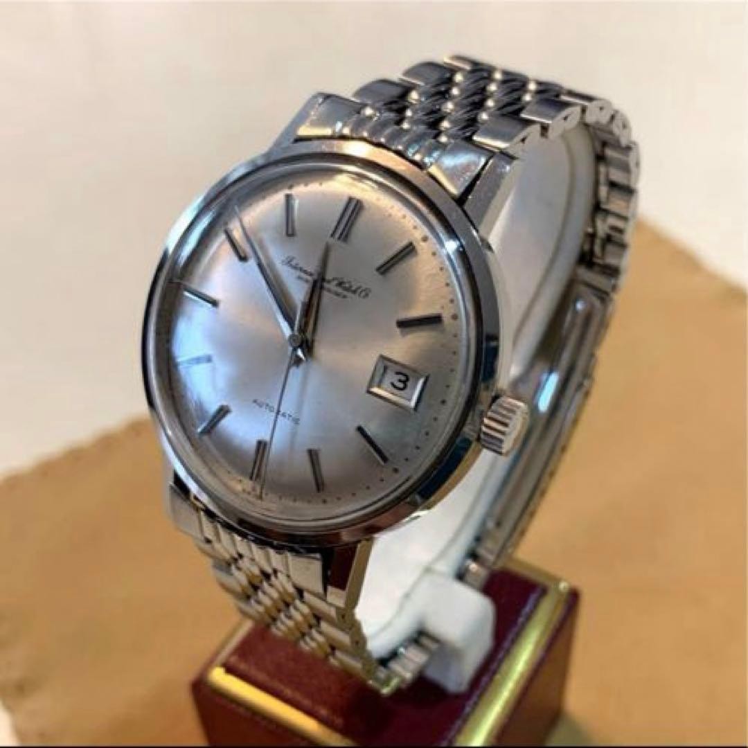 IWC Wristwatch Schaffhausen Cal. 8541 silver Original genuine Jubilee bracelet