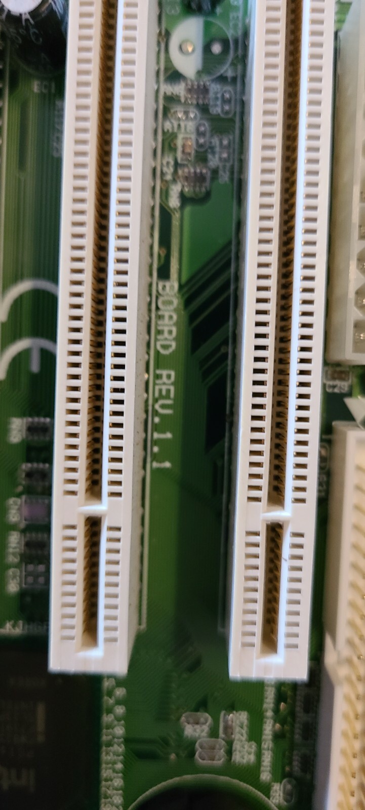 Tekram P5T30-B4E Rev. 1.1 Socket 7 with AMD K6 233ANR CPU memory cooler