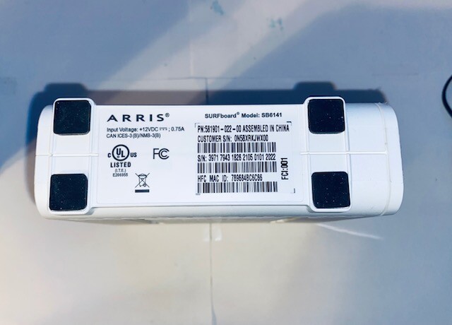 Arris Surfboard SB6141 Modem & Netgear N150 Wireless Router