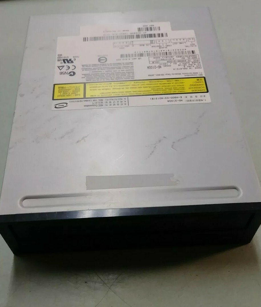 NEC ND-2100A DVDRW IDE Disk Drive Black REV A00