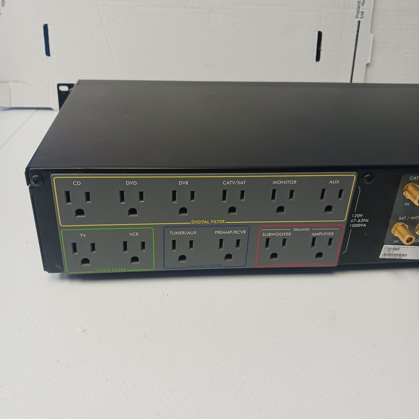 APC H10 Power Conditioner 12 Outlet Surge Protector with Power Cord