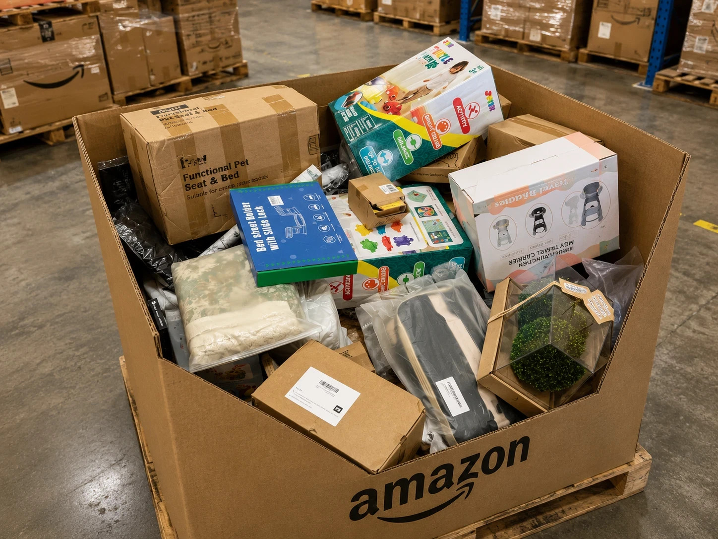 Amazon Mystery Box with a Variety of General Merchandise Items