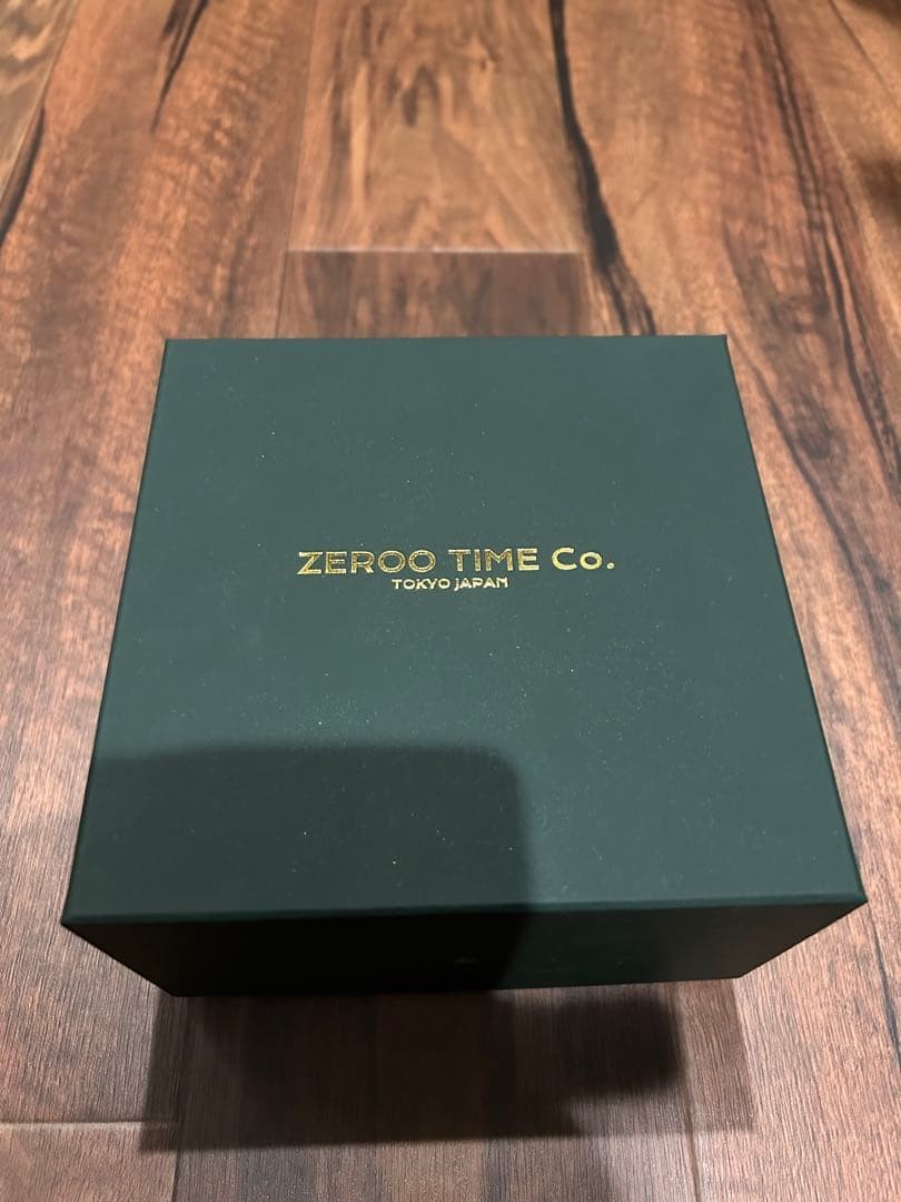 zeroo Wristwatch T3 Tourbillon black color for men w/Case warranty card