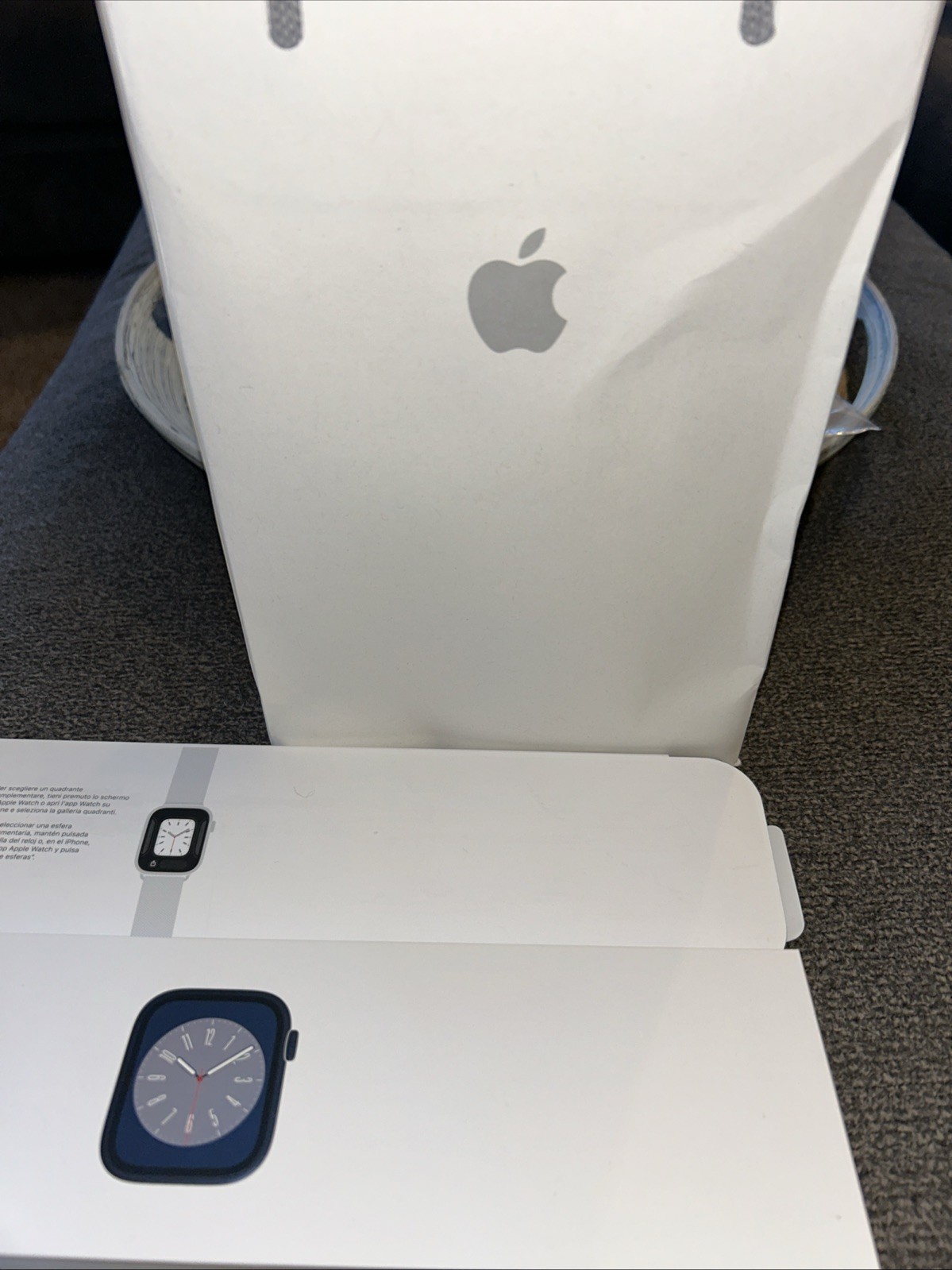 (3) Apple Empty White Box Lot Watch AirPods Pro Packaging