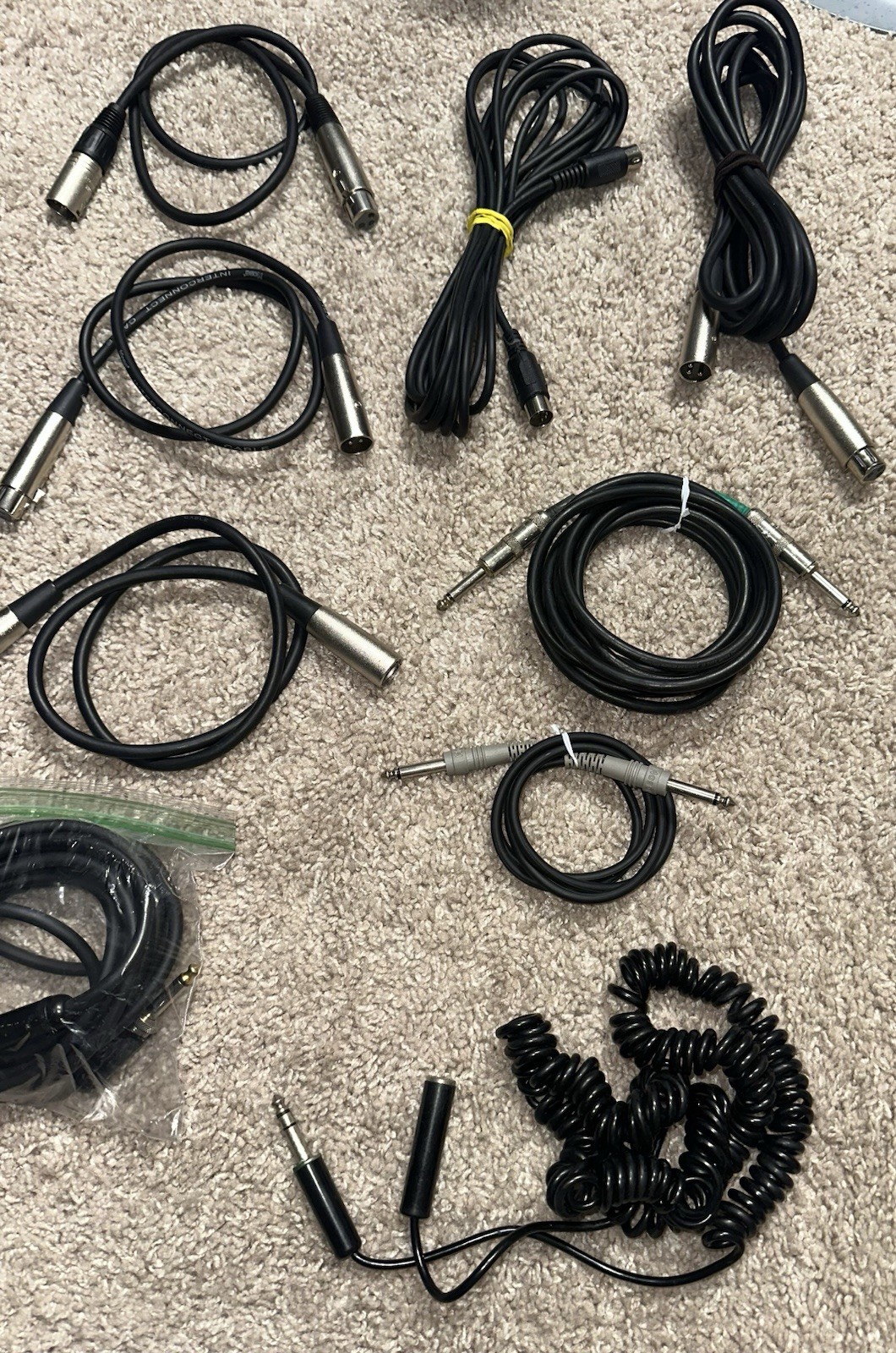 Professional Microphone Cords Etc