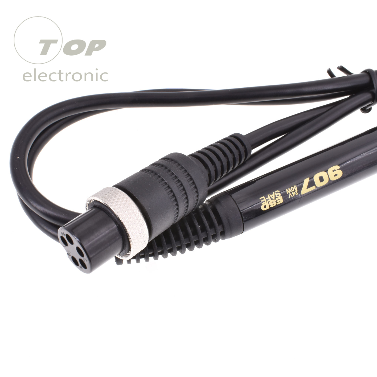 Soldering Station Iron Handle For AT 8586 AT936b 936A 937A 5 Holes 24V 50W