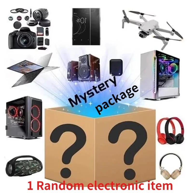 Deluxe Electronics Mystery Box Containing Mixed Modern Tech 500+ Item Varieties