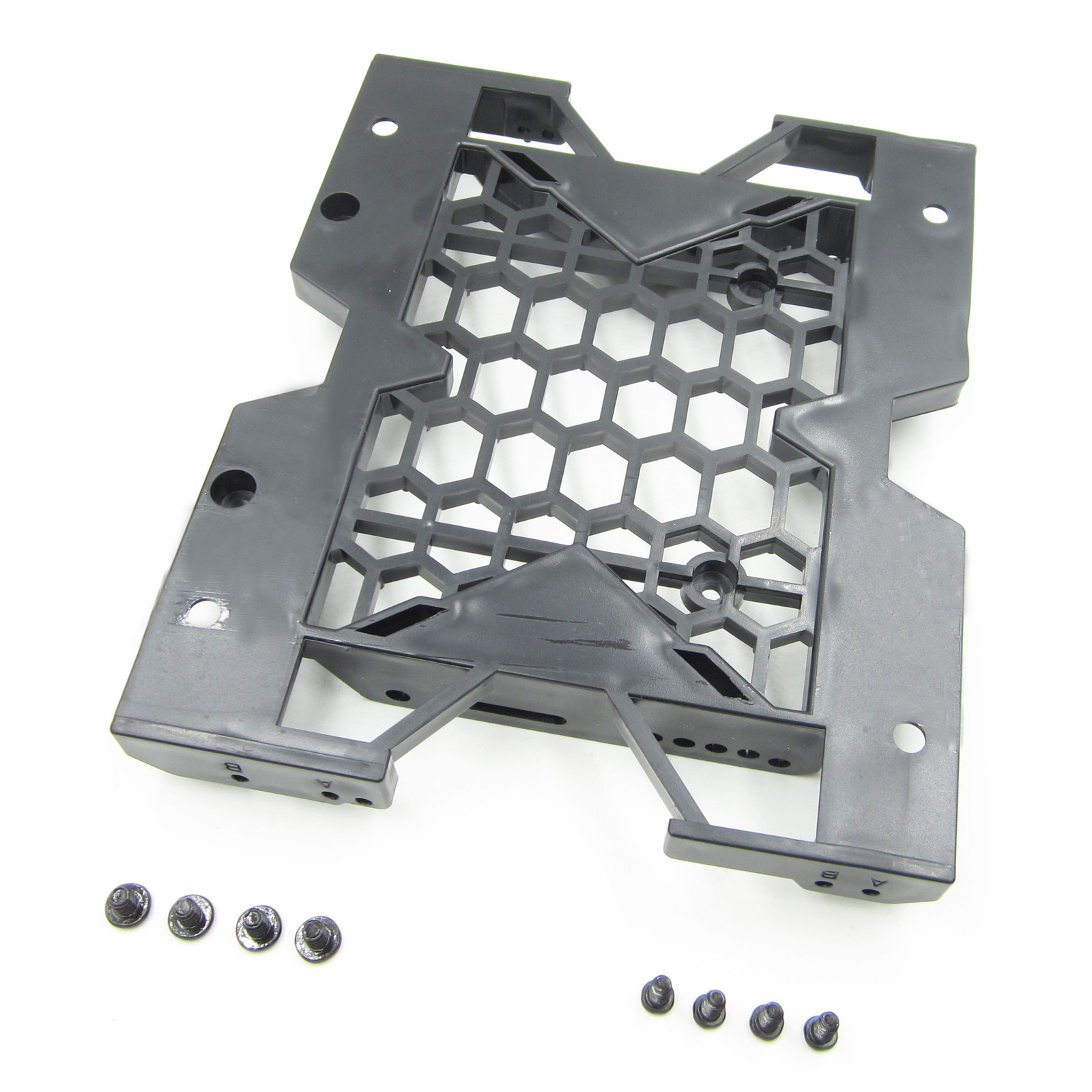 5.25″ to 3.5″ 2.5″ SSD Hard Drive Adapter TRAY with Screws can mount Fan