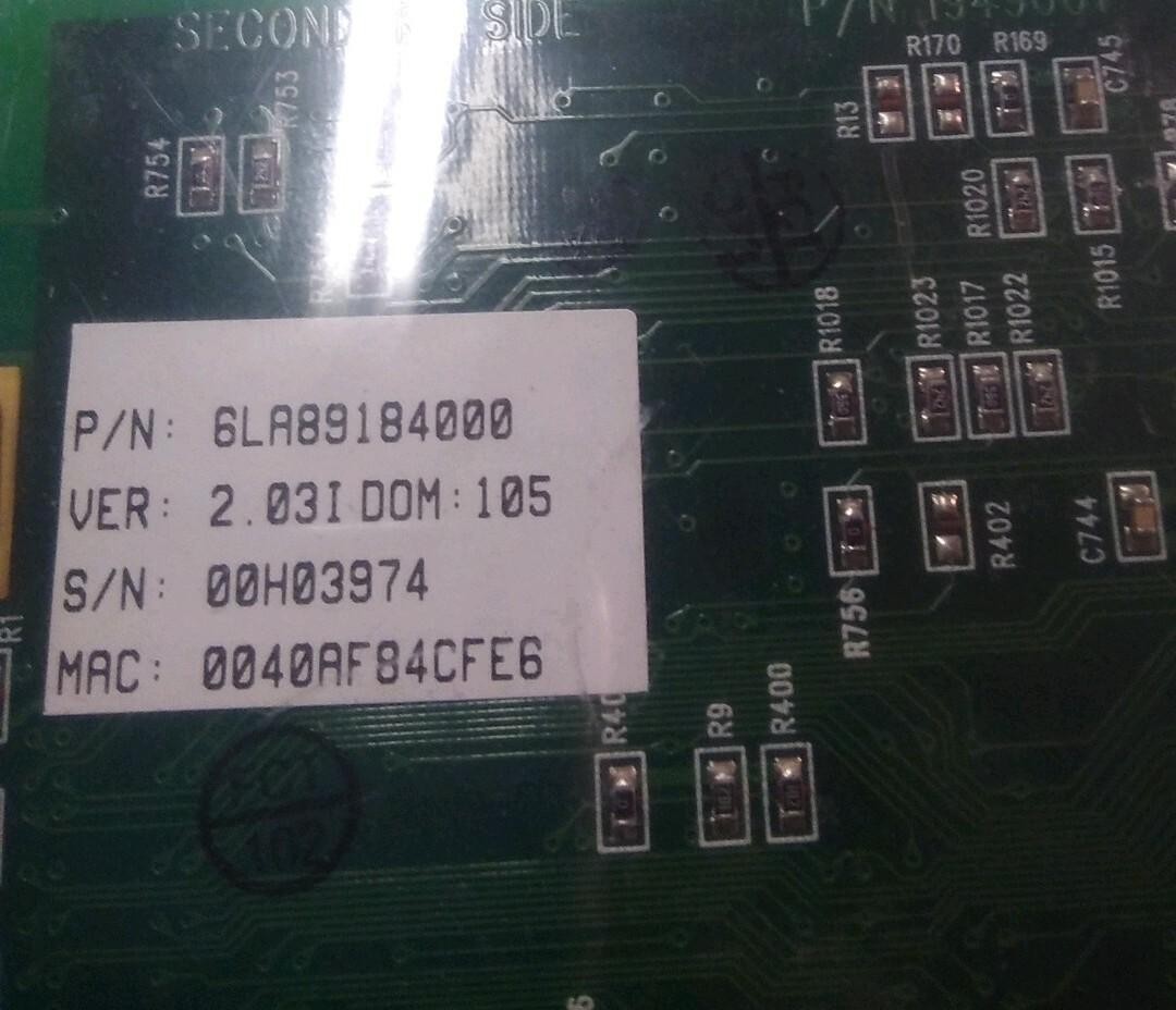Toshiba eStudio 230 F-NIC-371 6LA89184000 6149733 REV ANetwork Interface Board