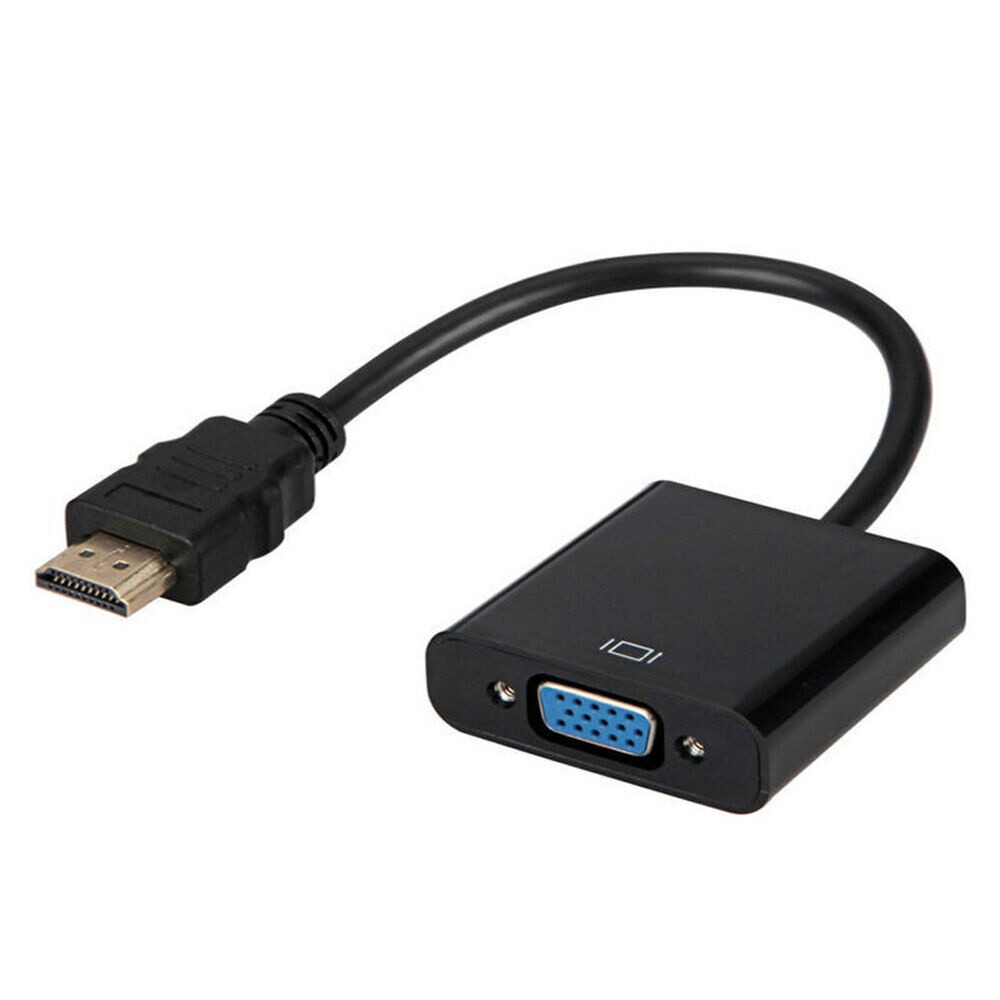 1080P HDMI Male to VGA Female Video Converter Cable for PC DVD HDTV