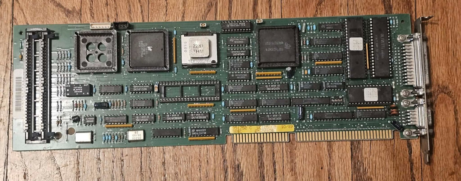 Vintage Retro Clean AT&T OLIVETTI 962304 PC1338 CPU PROCESSOR BOARD 3286WGS