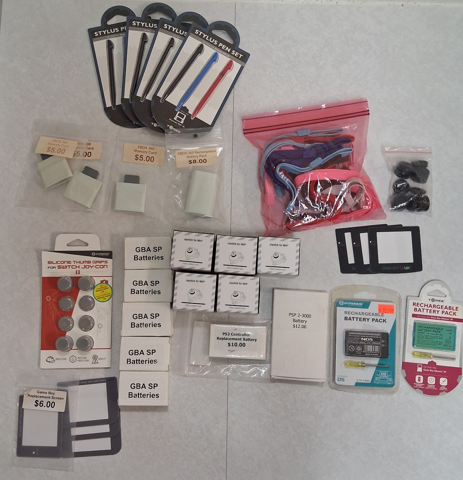 Bulk Technology Products (N64, Xbox 360, Play Station, and more)