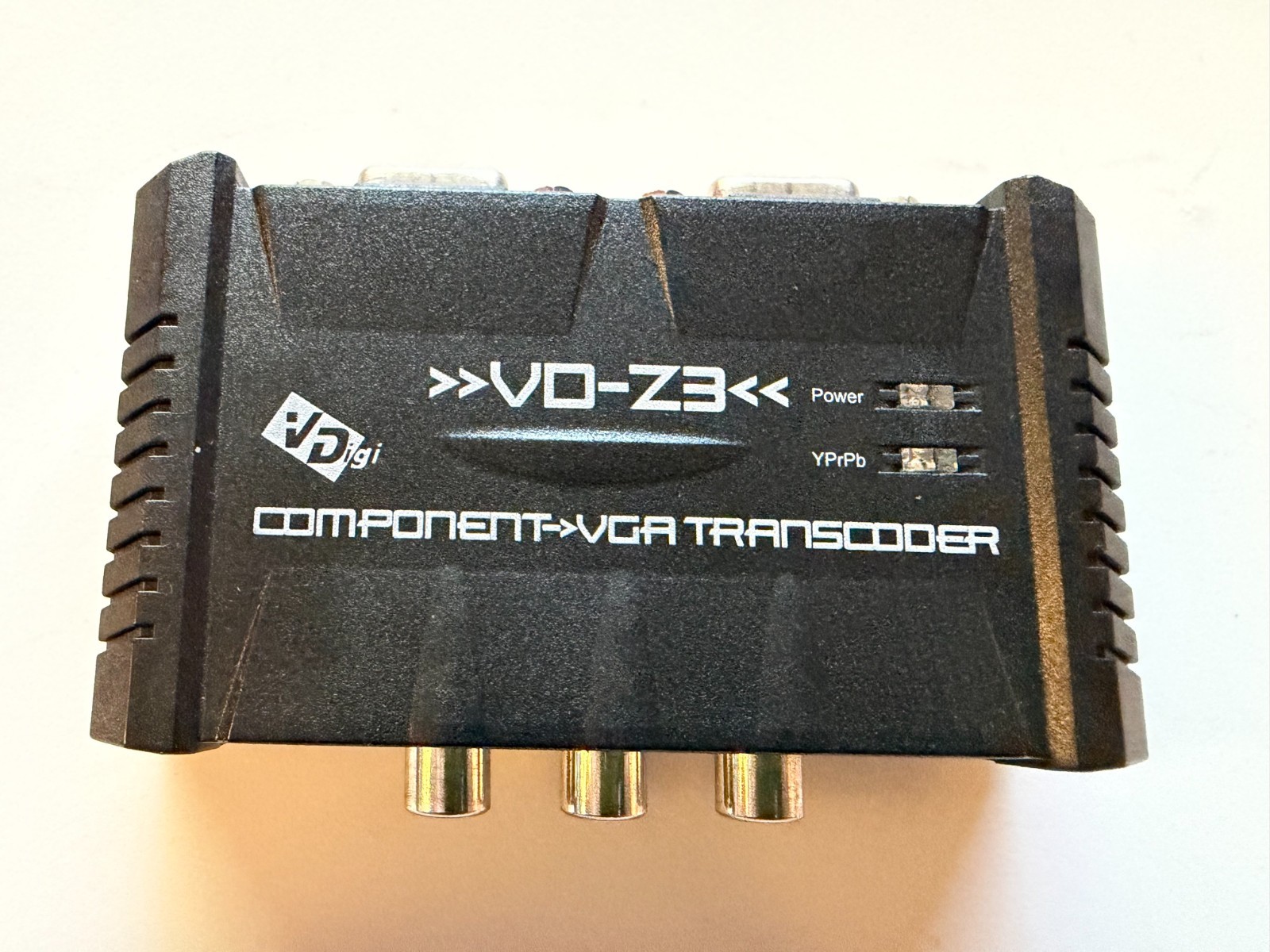 VD-Z3 Component to VGA Transcoder Converter – OG Xbox GameCube PS2 – w/ Adapter