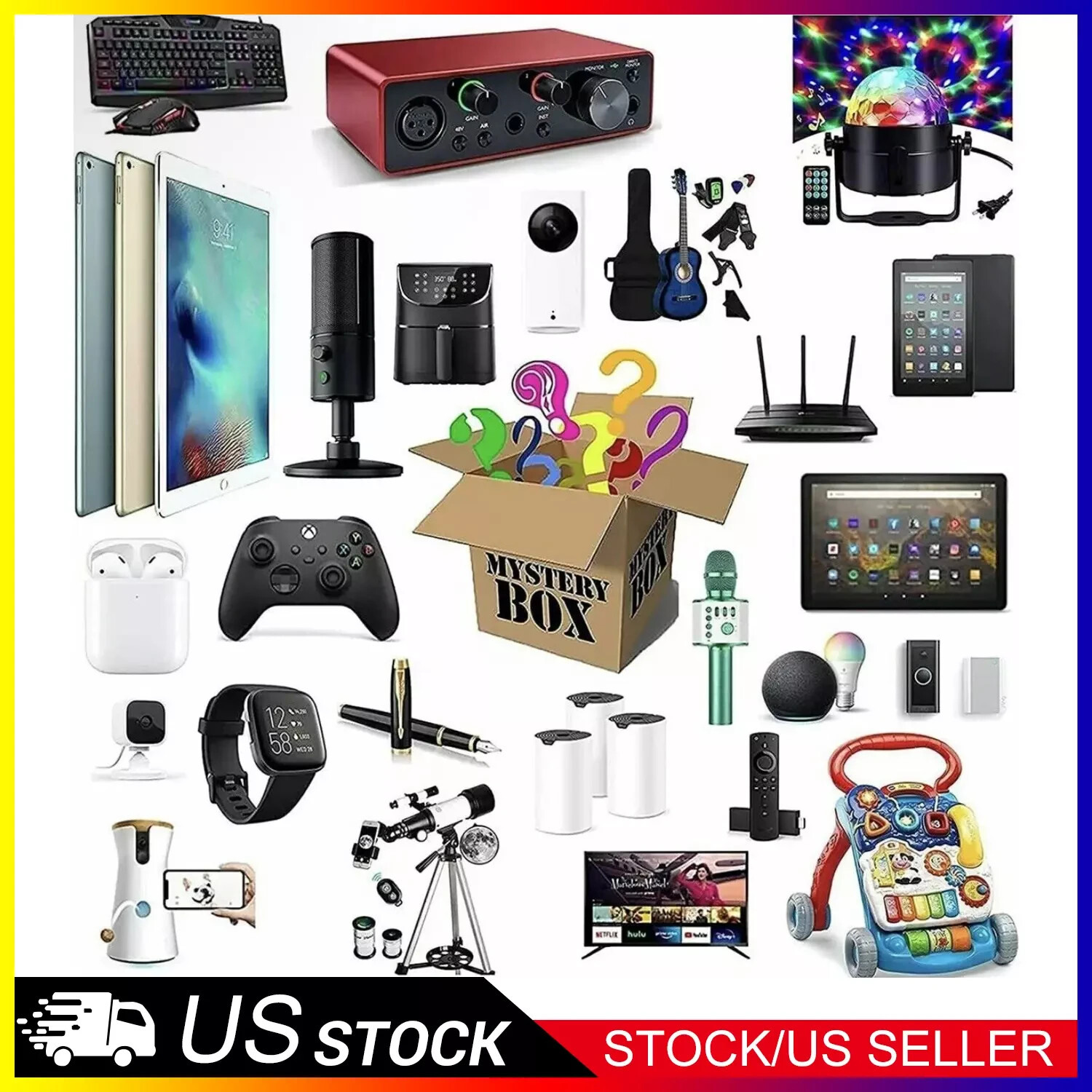 Mystery Lot Package-Varies Categories and Items!!! 8-12 New Item Package!
