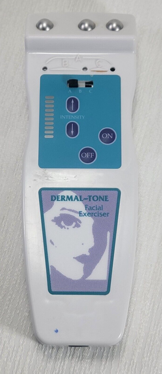 As-Is DERMAL-TONE Facial Exerciser base unit only USA electronic