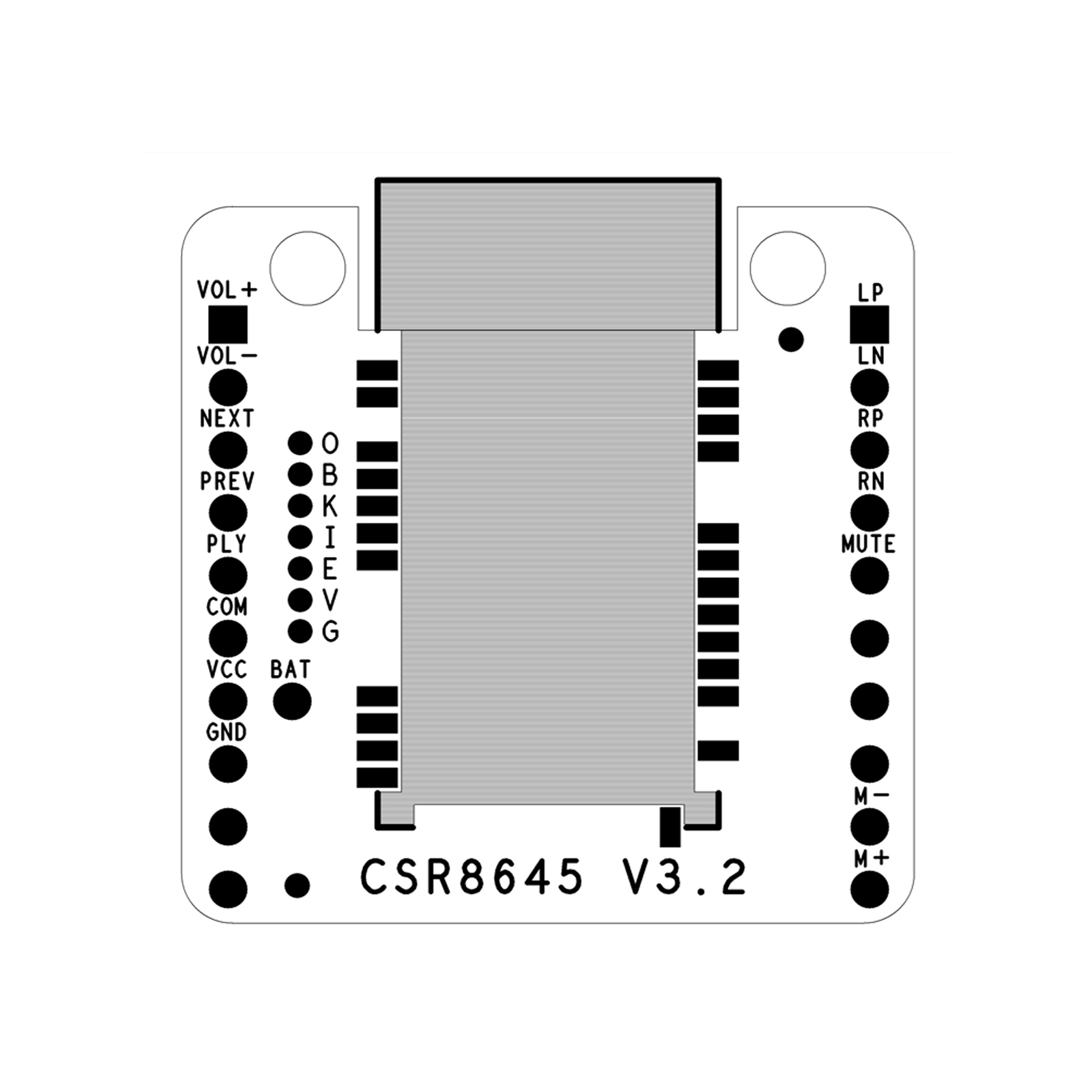 Bluetooth 4.0 CSR8645 Amplifier Board 5W+5W APT-X Stereo Receiver Amp Module