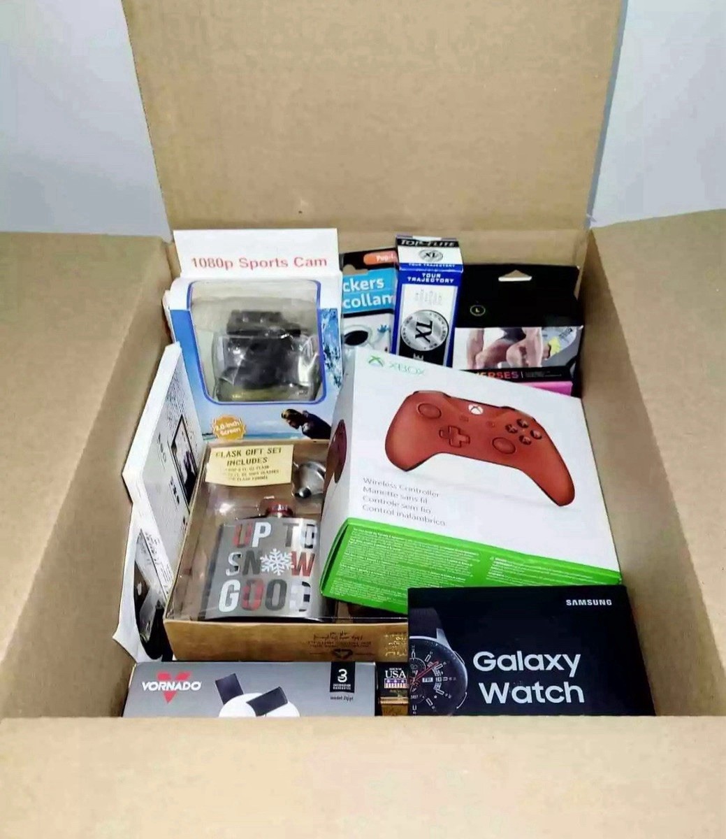 Mystery General Merchandise Loot Box – Fun Mix of Gadgets, Home, Toys, & More!