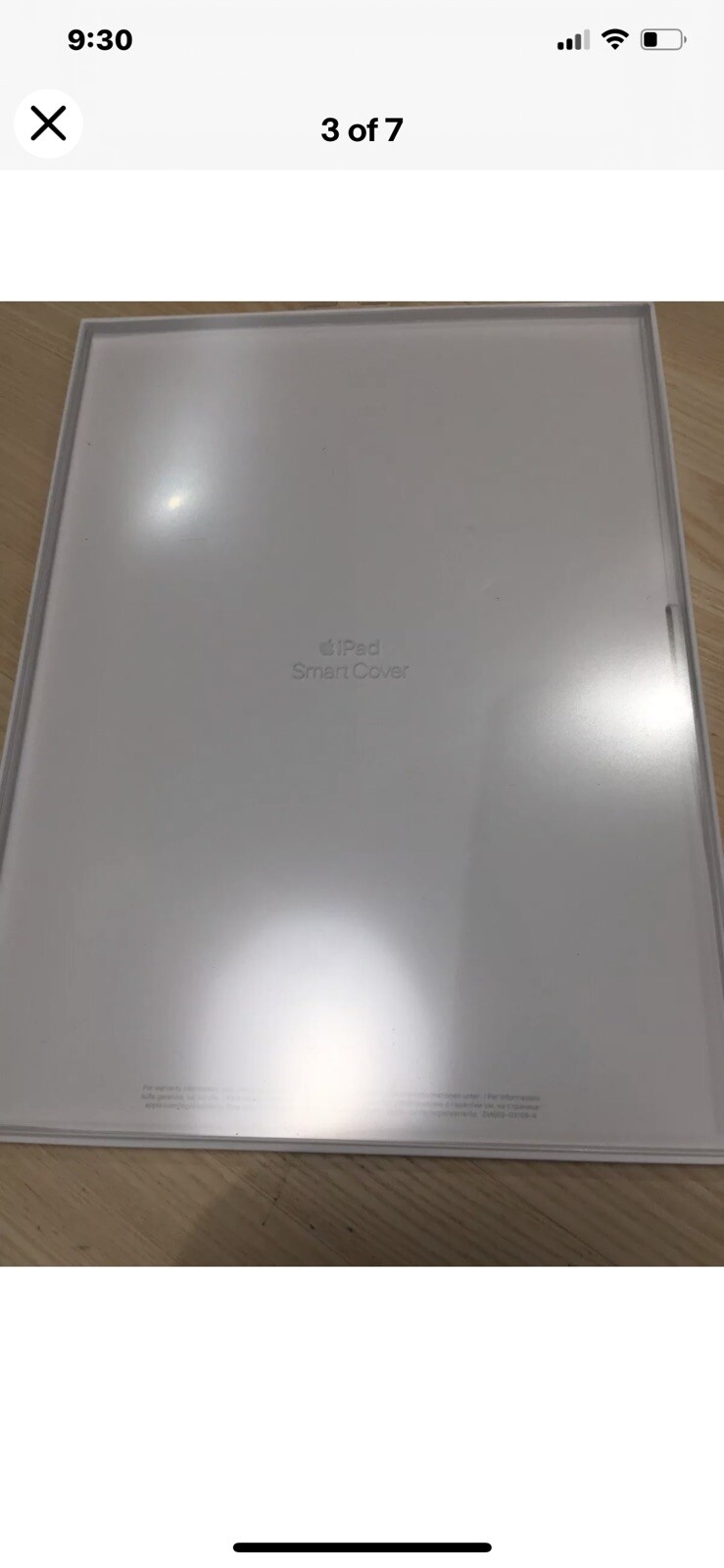 Empty Box iPad Smart Cover