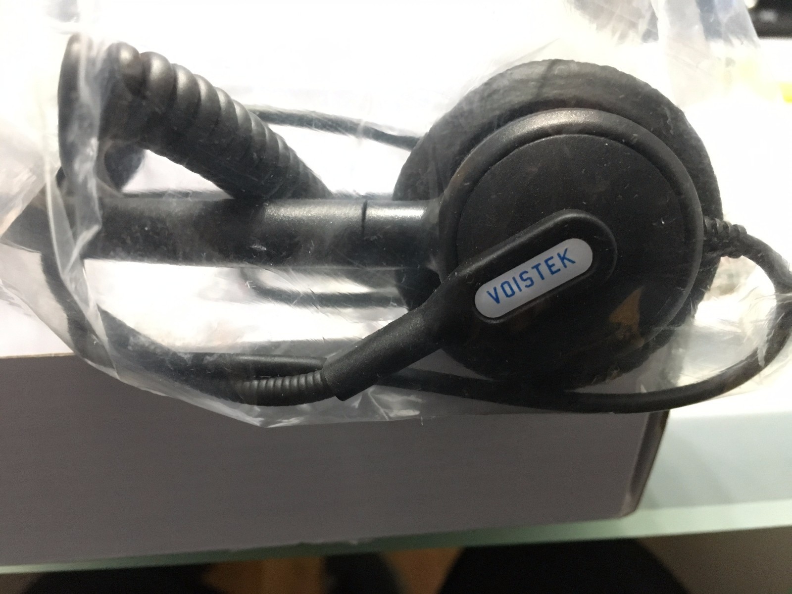 Voistek, Comdio CH103VA2 Corded Call Center Phone Headset, Mute Control AASTR
