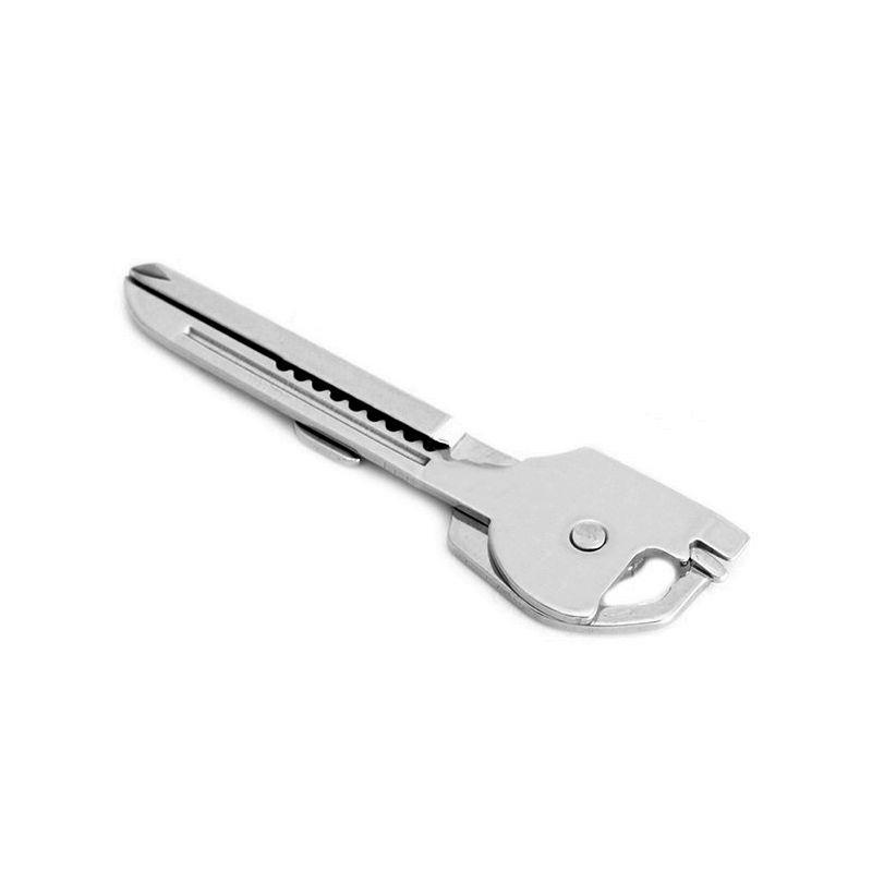 6-in-1 Utili Key Tool Keyring Keychain Gadgets Multifunction