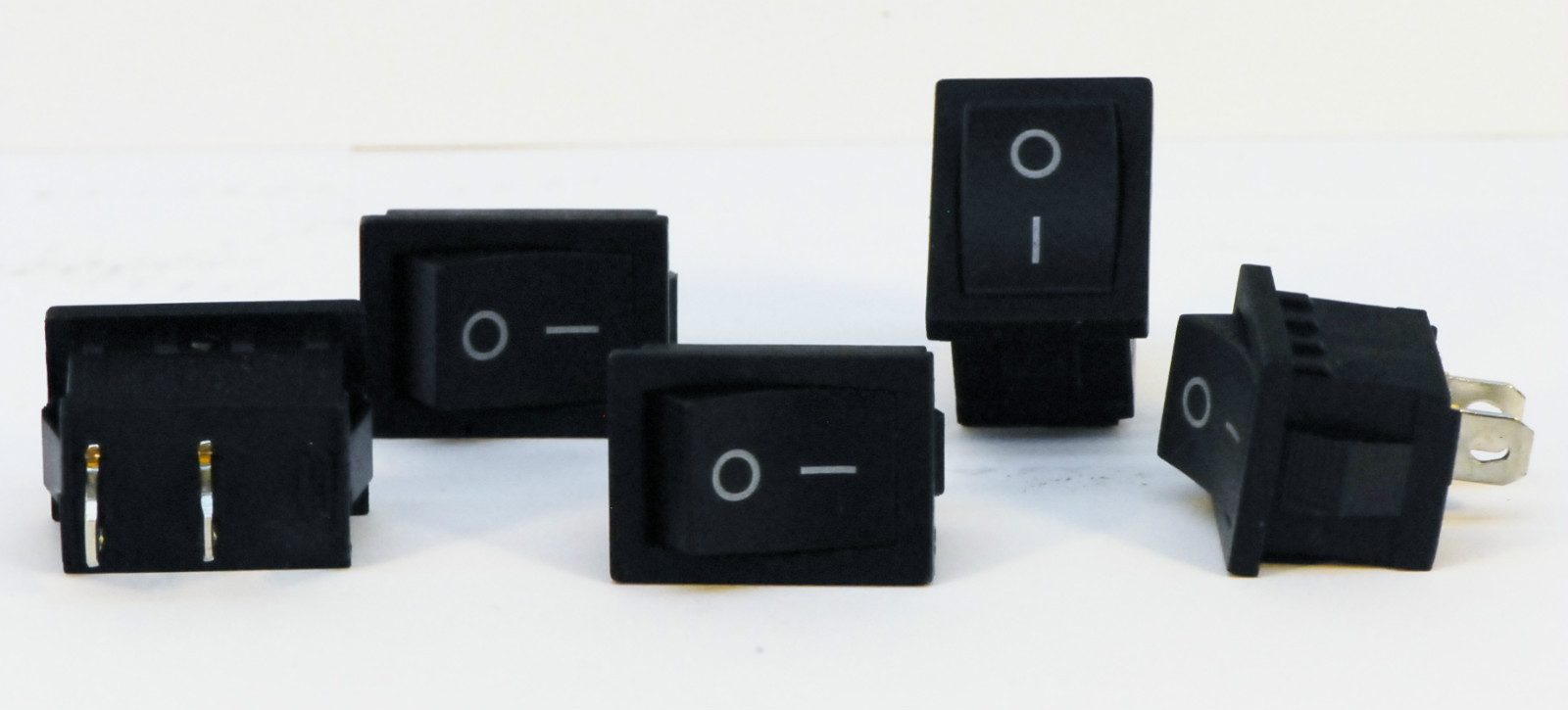 5 X 125V 10A SPST Toggle Switch~Automotive 12V 5A Panel Switch