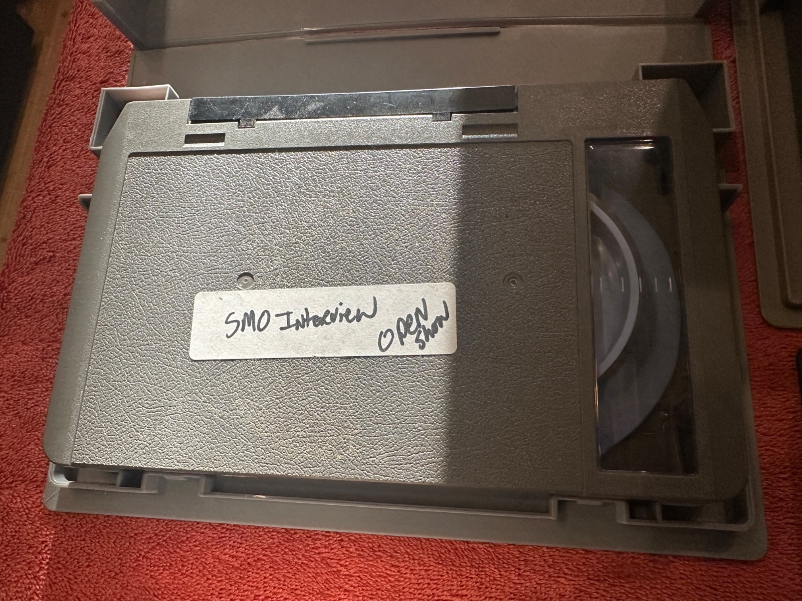 5x AS-IS Lot Vintage U-Matic Tapes – SMO Interview, Talent Candidates Colors EPK