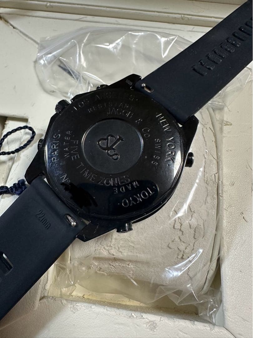 Jacob & Co Wristwatch 47mm Black Diamond men 47mm Quartz battery-powered