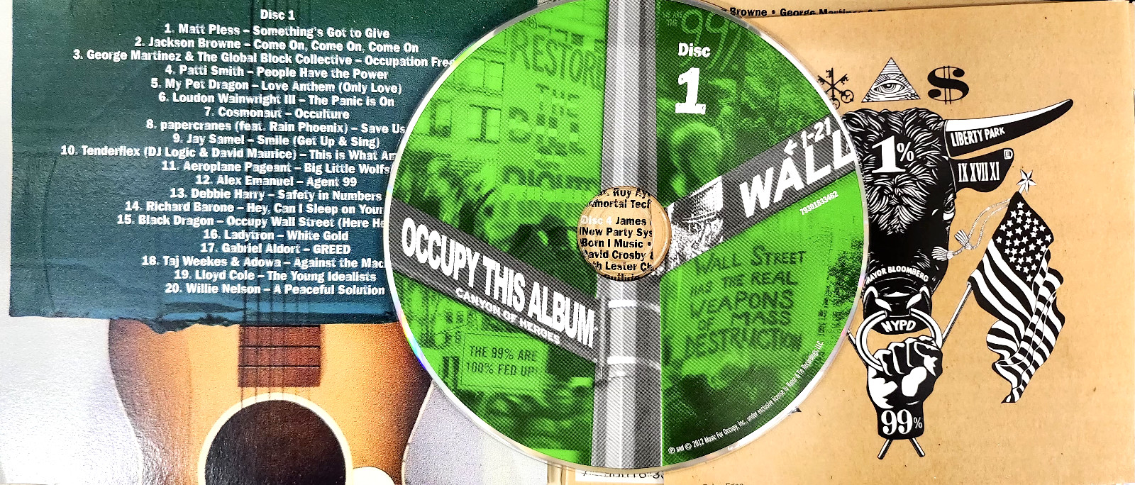 Occupy This Album: A Music for Occupy Project. Collectible set 4CDs