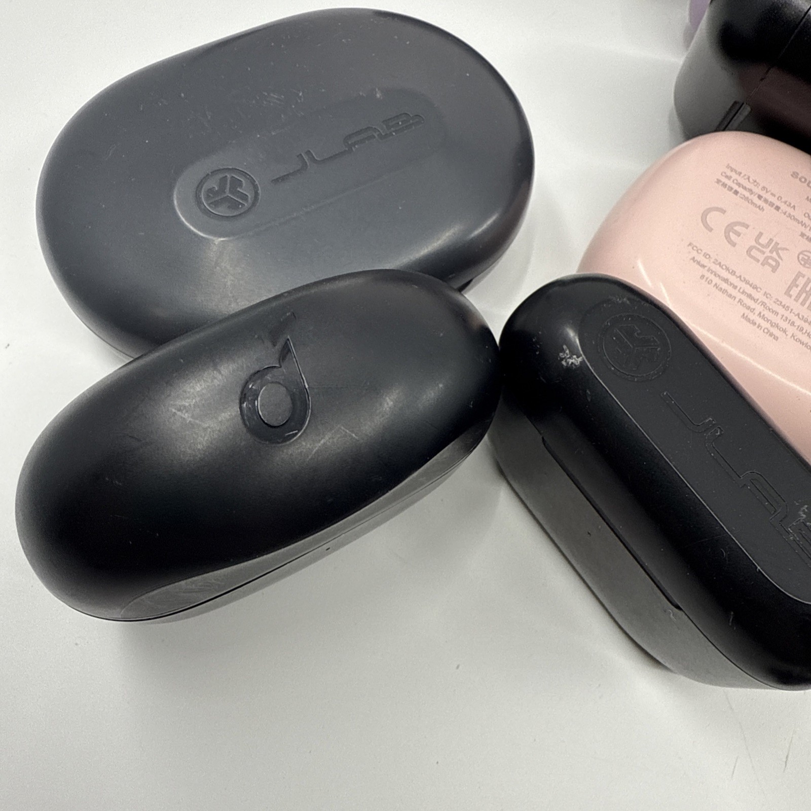 Large Electronics Miscellaneous Lot | – Earbuds Partials Soundcore jlab Tozo Etc
