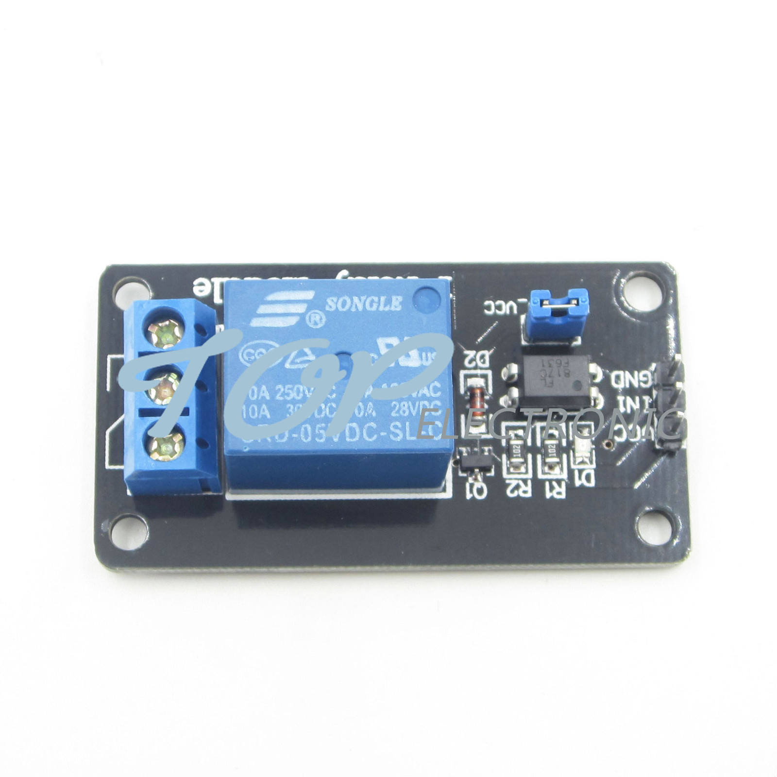 5PCS One 1 Channel Isolated 5V Relay Module Coupling For Arduino PIC AVR DSP ARM