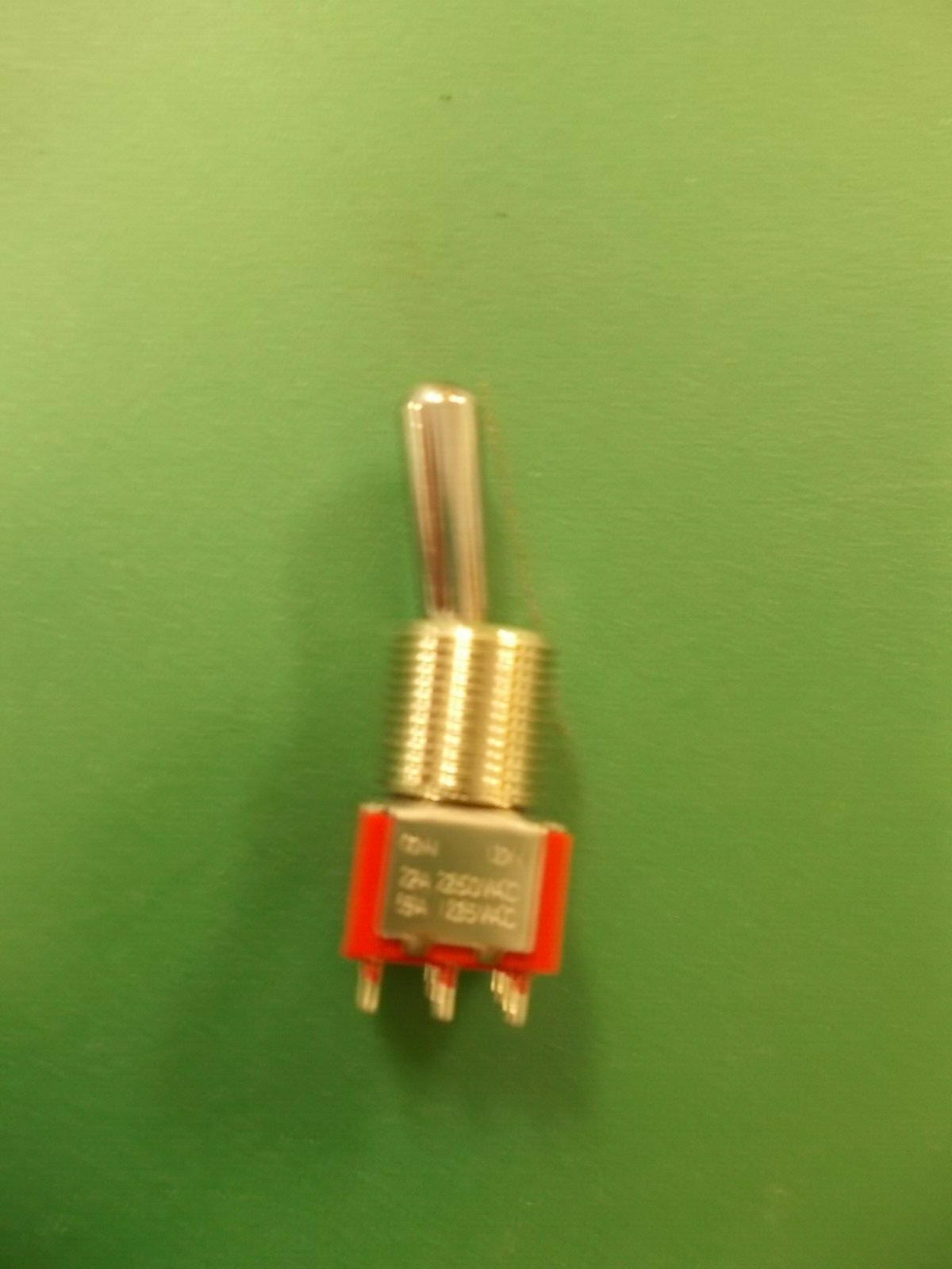 Toggle Switch 2A 250 VAC, 5A 125 VAC “ON ON” Carling 2M1 DP-1