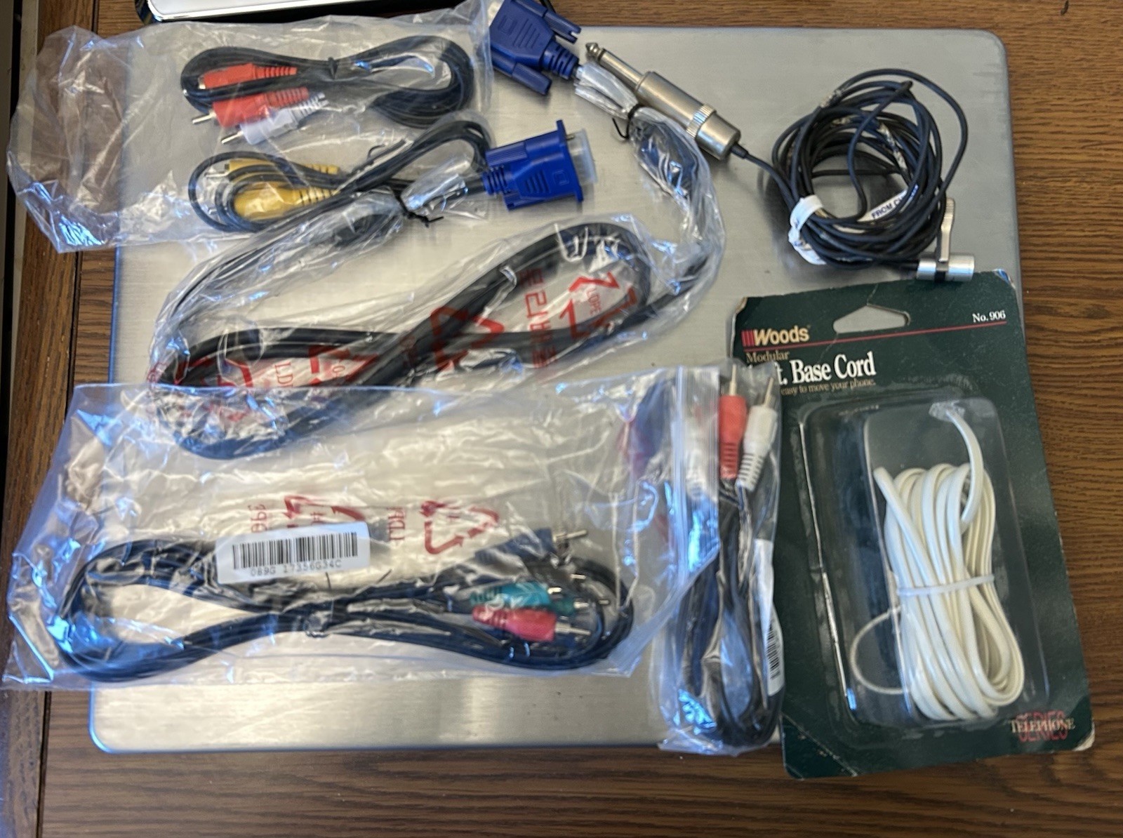 Mixed Lot of Cords Adapter Electronic Cables – AS IS