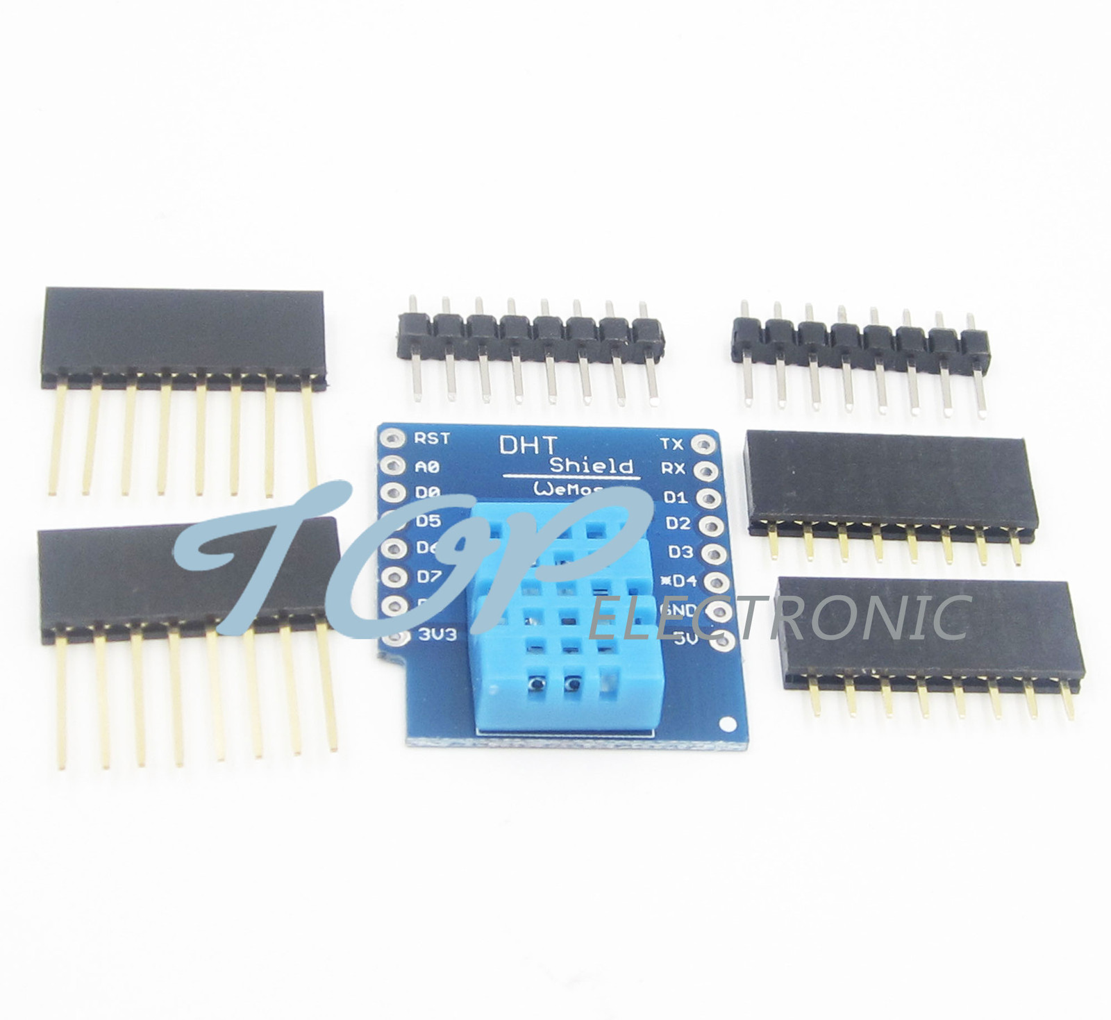 5PCS D1 Mini WeMos DHT11 Single Bus Digital Temperature Humidity Sensor Shield