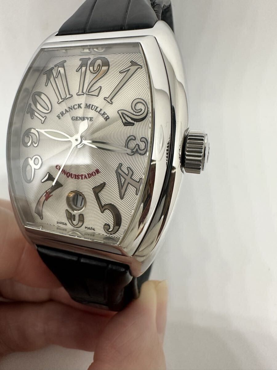 Franck Muller Watch Conquistador 8002SC Stainless Steel Automatic w/Original Box