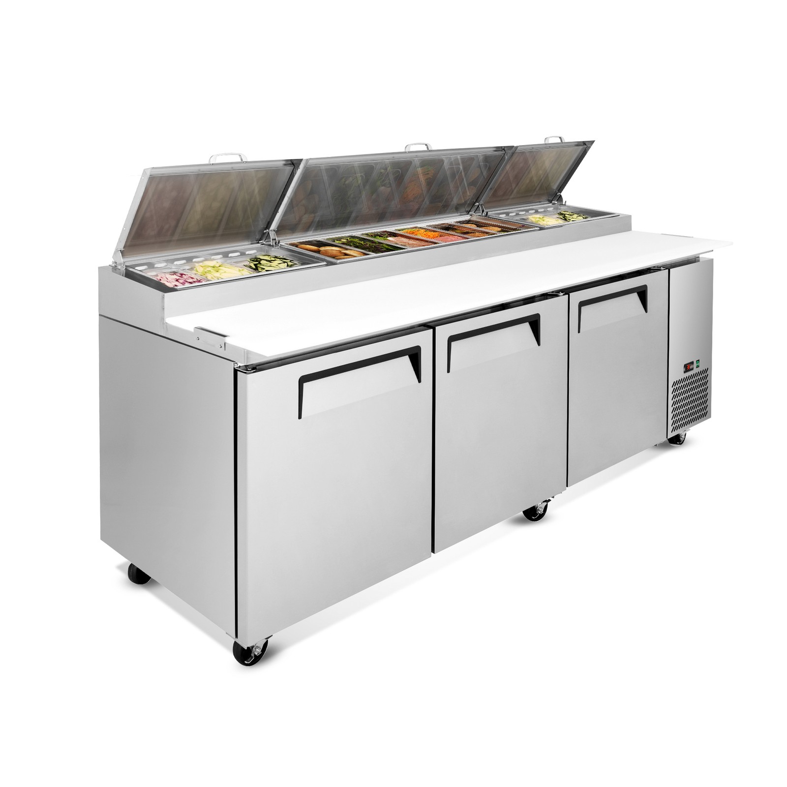 Carel Digital Temperature Controller Refrigerated Pizza Prep Table